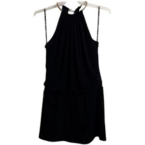 halter neck midi length dress Pink Halter Neck Ruched Midi Dress XS / Soft Pink main image 1
